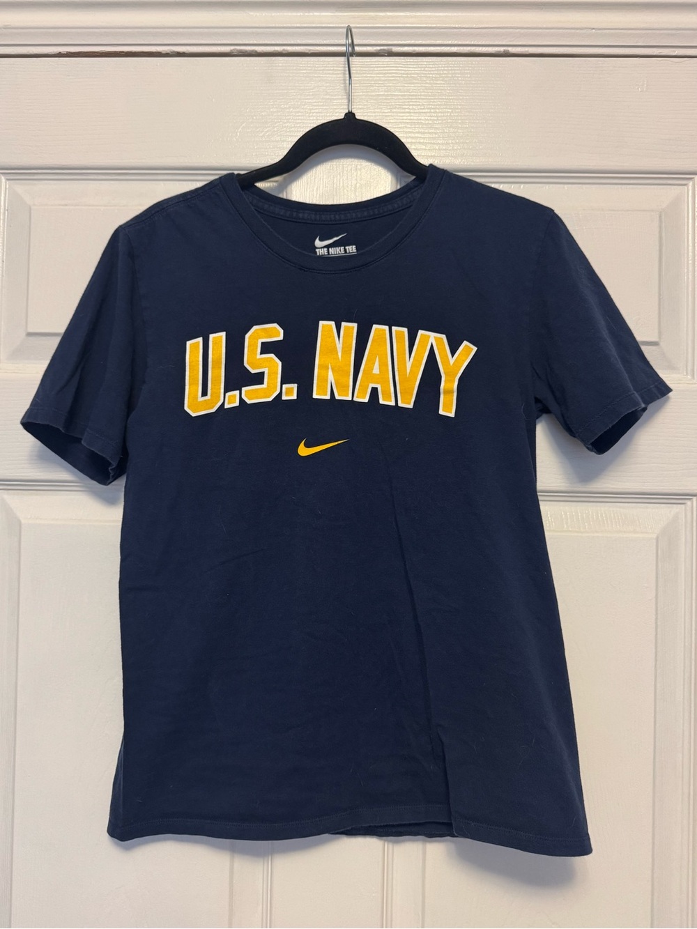 Nike Navy T‑Shirt with Yellow U.S. NAVY Logo
